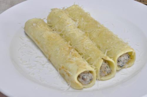 Kanalony plněné mletým masem a houbami – Snadné recept z Itálie kuchyně, hotový za 45 - 60 minut